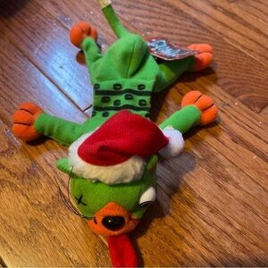 Vintage 1998 Meanies Shocking Stuffers Splat in the Hat Plush Beanie New w/ Tag